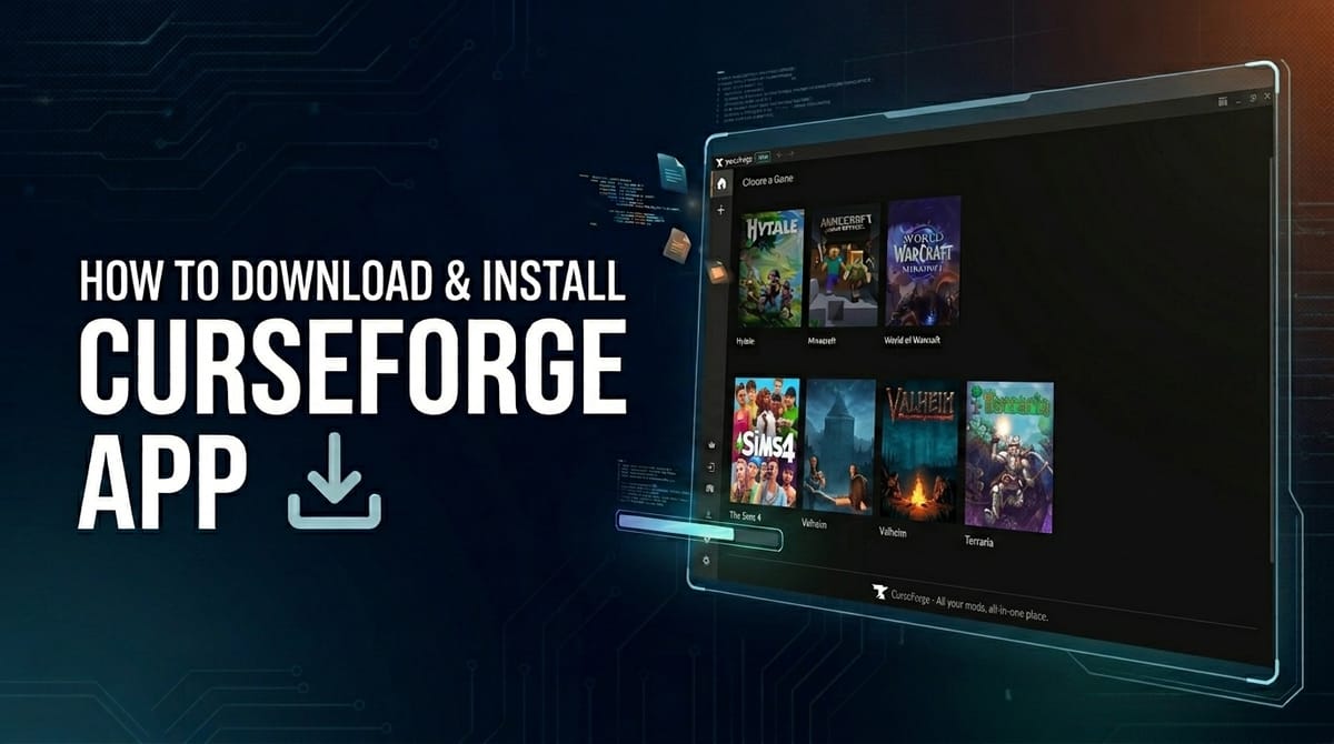 How to Download & Install the Curseforge App (2026)